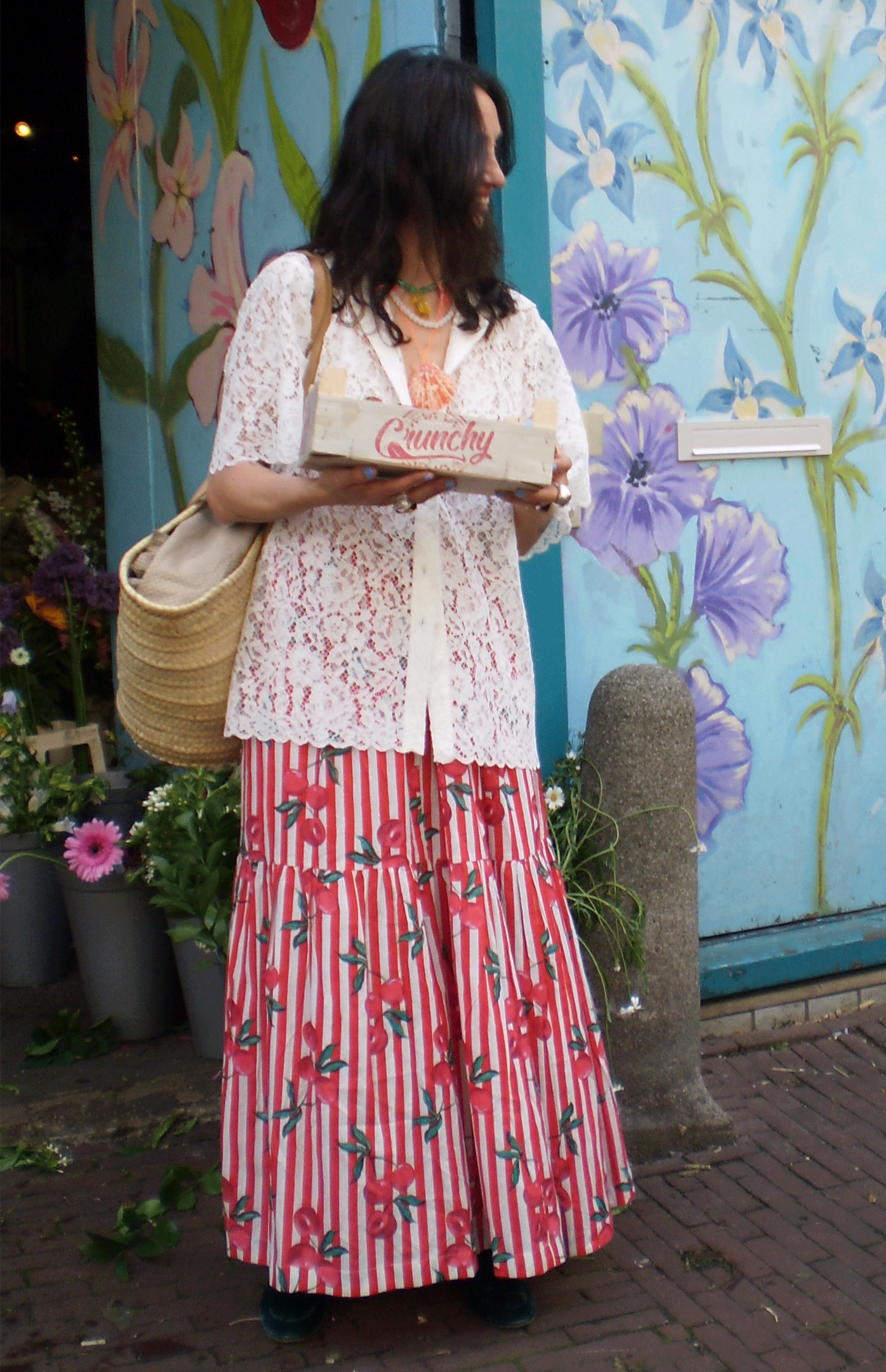 スカート ODDONEOUT TUCKING MASH SKIRT 4BUK442 ODD ONE OUT スカート 「ODDONEOUT」TUCKING MASH SKIRT