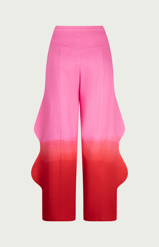 All Things Mochi - The Garden Party - Caterpillar Pants - Pink (back)