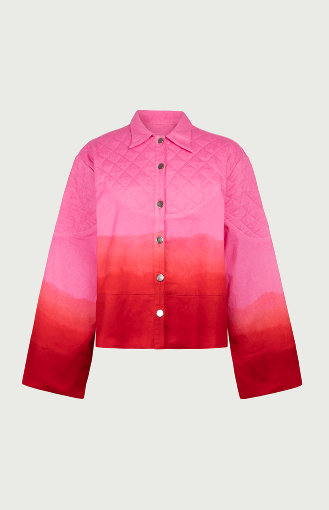 All Things Mochi - The Garden Party - Hatter Jacket - Pink (front)
