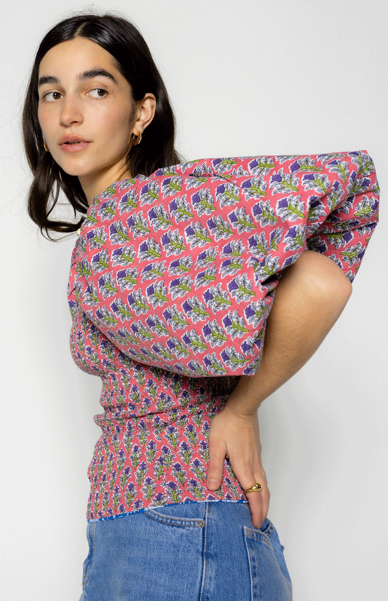 Ivy Reversible Top Blue | Shop Online | Mochi® Official Store