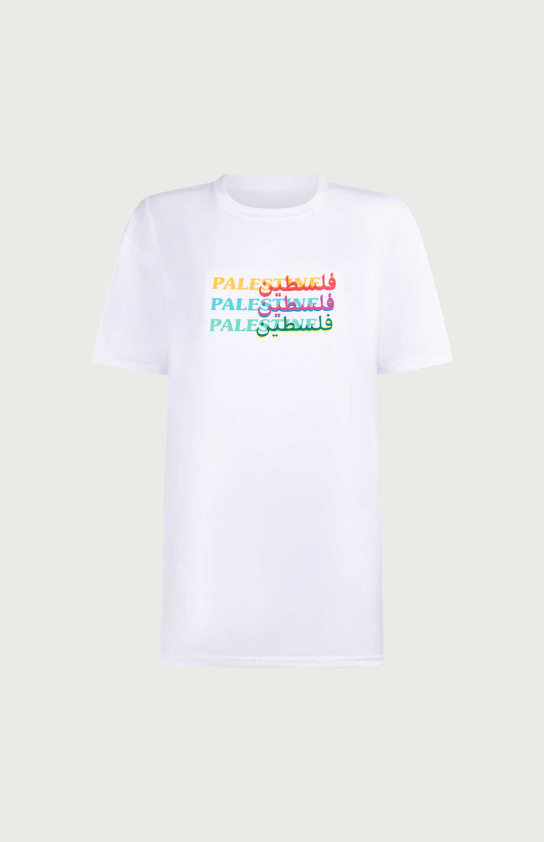 Palestine T-Shirt Multi | Shop Online | Mochi ® Official Store