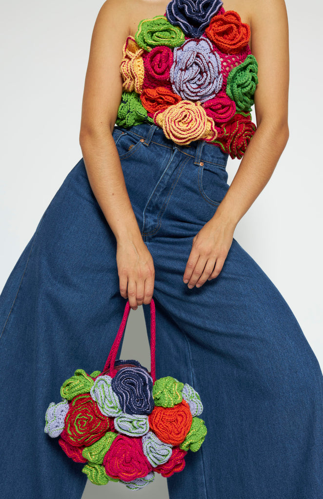 All Things Mochi - Mochi Accessories - Poppy Crochet Bag 