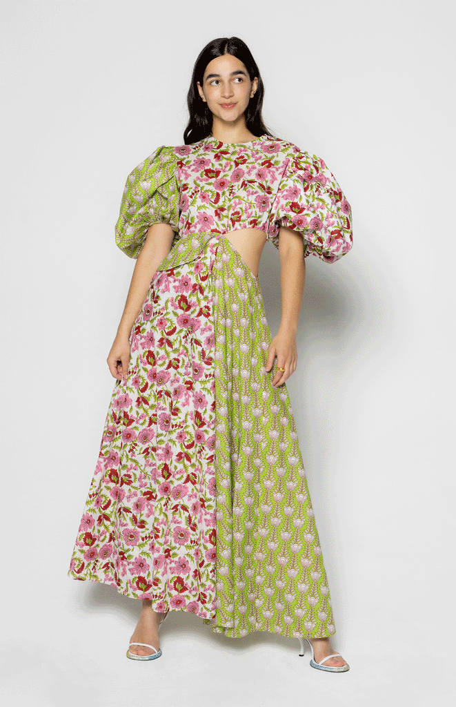 Chloe Dress Green | Shop Online | Mochi Official Store Chloe Dress Green | Shop Online | Mochi Official Store