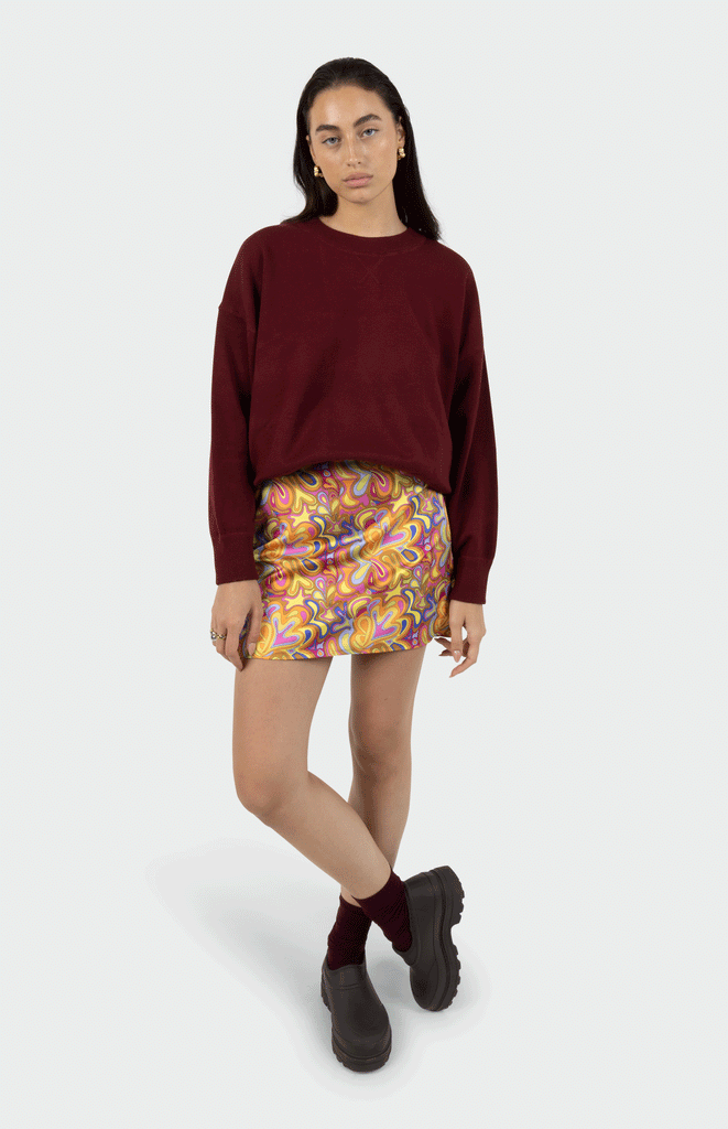 All-Things-Mochi_Whimsical Mini-Skirt_Model
