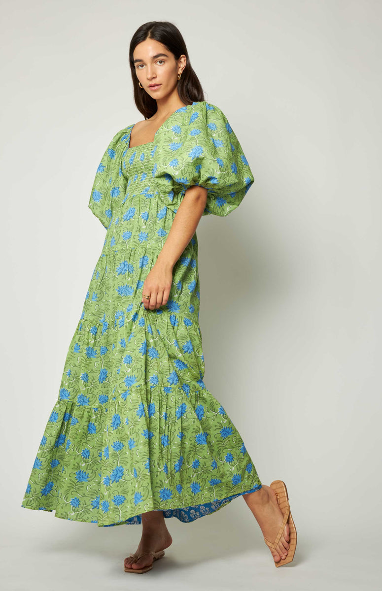 Ivory Reversible Dress Blue | Shop Online | Mochi® Official Store