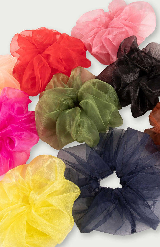 All Things Mochi - Organza Super Scrunchie - The Holiday Capsule Collection