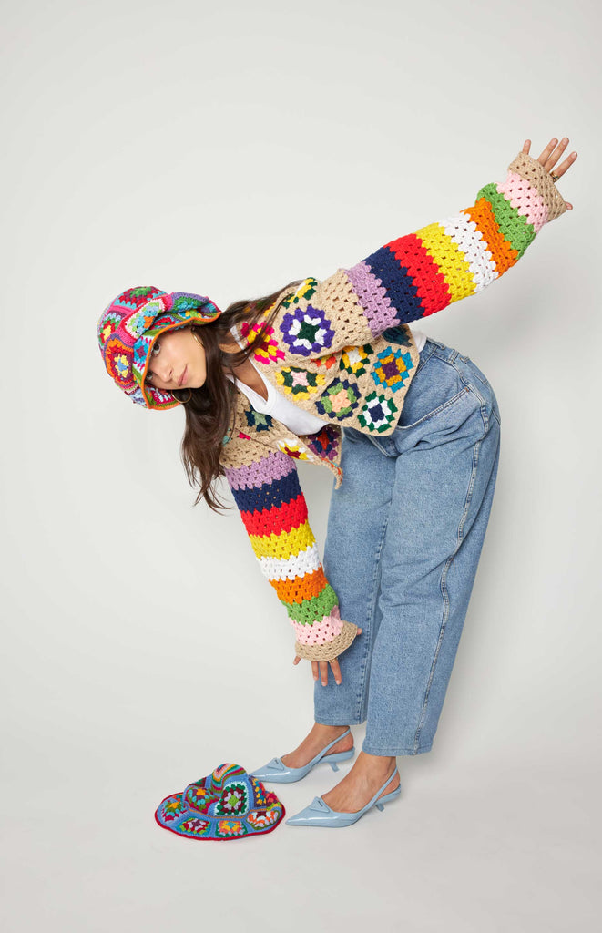 All Things Mochi - Loui Crochet Bucket Hat - cotton crochet hat