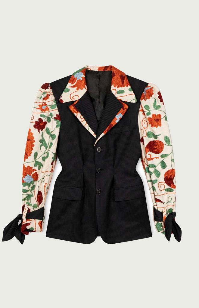 All Things Mochi - Juul Blazer - Mochi Reconstructed - Statement blazer (navy, front)