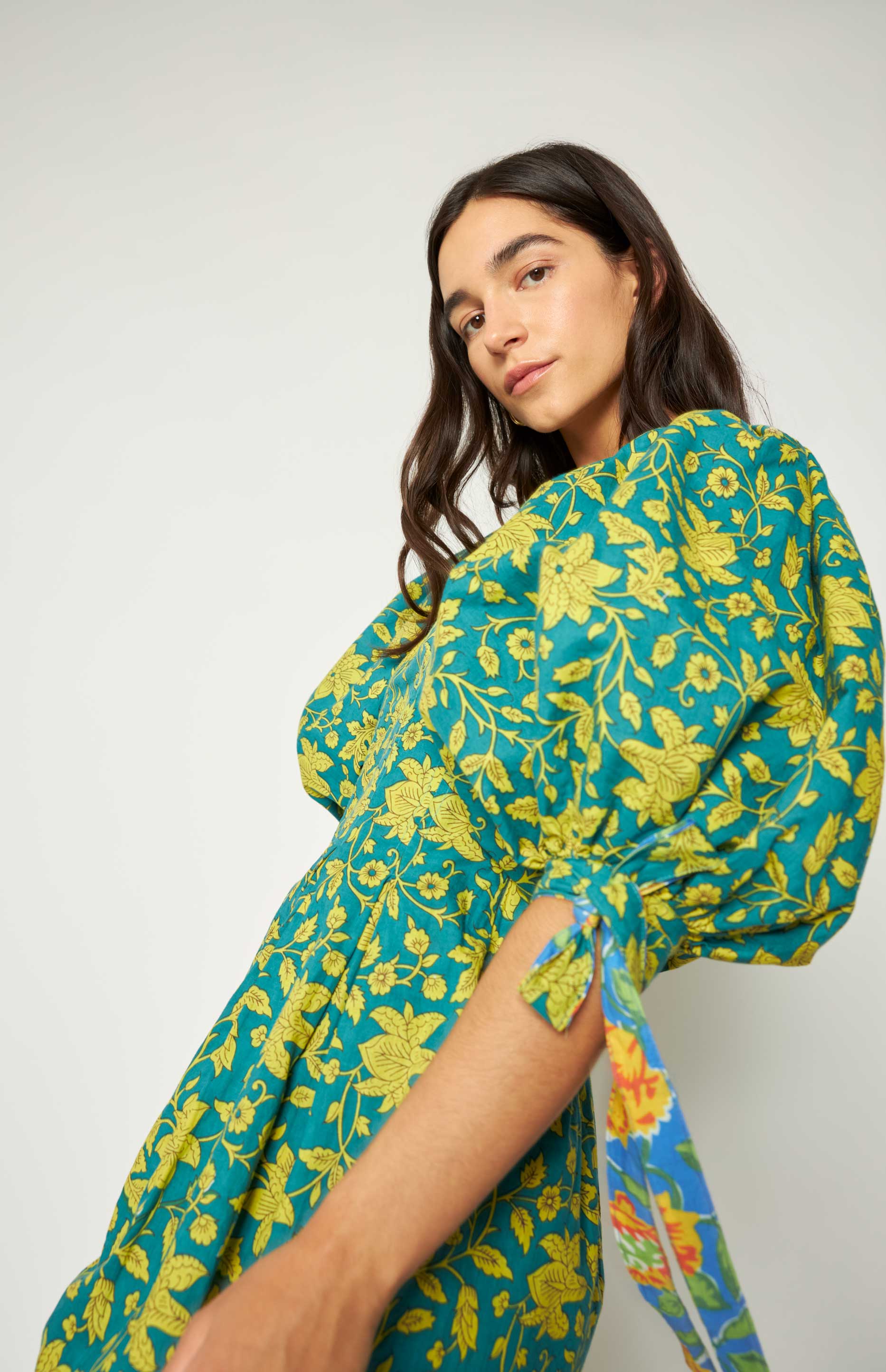 Rose Reversible Mini Dress Green | Shop Online | Mochi Official Store Rose Reversible Mini Dress Green | Shop Online | Mochi Official Store